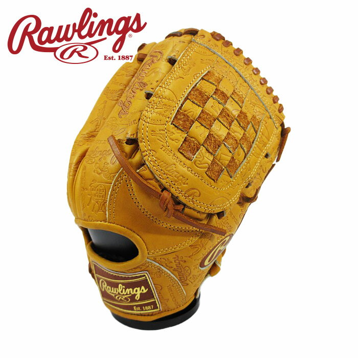 [型付け1円(オプション含む)]★レトロ刻印をスタンプ★【 2026年 春夏モデル】【 ローリングス Rawlings 】【 グラブ グローブ 】 野球 一般 軟式 グローブ オールラウンド HOH レトロスタンプ 右投げ GR6HSN65 (RT) リッチタン [ten][260330][刺繍可][amz]