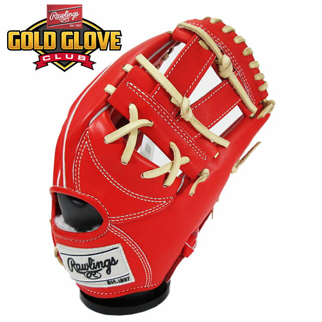 [型付け1円(オプション含む)]★ポイント10倍！RGGC限定★【ローリングス　Rawlings】【グラブ　グローブ】野球 硬式用グローブ(三塁手用) 岡本和真・宗 佑磨選手モデル 内野手 サード GH1PRNP6 ROR レッドオレンジ [ten][220910][箱入り/グラブ袋付き][刺繍可]