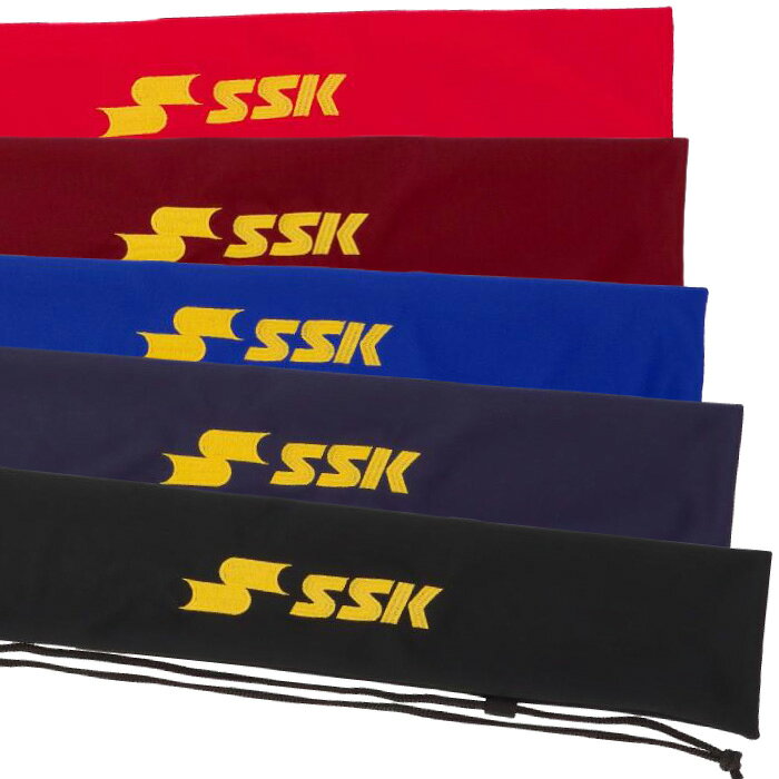 アスリート ステージの【即日発送】【メール便送料無料】★定番商品★【 SSK エスエスケイ 】 バットケース ( 布 ) 1本入 ロゴ刺繍入り バット 袋 ケース バット袋 赤 青 紺 黒 エンジ FYNF2303 [ten][260716][amz]｜アングル2