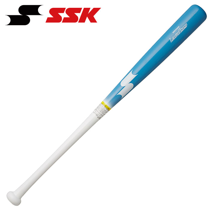 ★限定カラーのトレーニングバット★【SSK　エスエスケイ】【バット】野球 木製トレーニングバット(実打可能) リーグチャンプ 84cm 85cm 1000g 素振り 練習 SBB7029F (6010) ライトブルー/ホワイト [ten][230802]