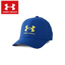 【あす楽】【特価SALE　セール価格】【アンダーアーマー　UNDER ARMOUR】【帽子】 ジュニア用キャップ UAアーマーベント ストレッチ 子供 こども 男の子 1361552 471 ブルーミラージュ/スターフルーツ [ten][230423]