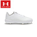 【アンダーアーマー UNDER ARMOUR】【シューズ 靴】 野球 金具 スパイク エクストリーム2.0 スチール ティップス ワイド メンズ 白 30269...