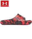 ★高いフィット感と排水性!常に足元をドライに★【2025年春夏モデル】【 アンダーアーマー UNDER ARMOUR 】【シューズ 靴】 シャワーサンダル ロッ...