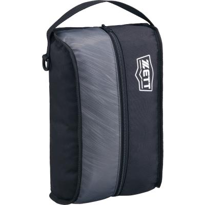 【 2025年 秋冬モデル】【 ゼット ZETT 】 野球 シューズケース シューズ 靴 ケース バッグ BA3207 (1915) ブラック/グレー [ten...