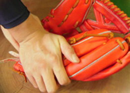 【当店人気】アスリートステージ流グラブ型付け【 素もみ加工 】【一型入魂】 素もみ 野球 グラブ グローブ 加工 型付け オプション 注文 クリスマス プレゼン...