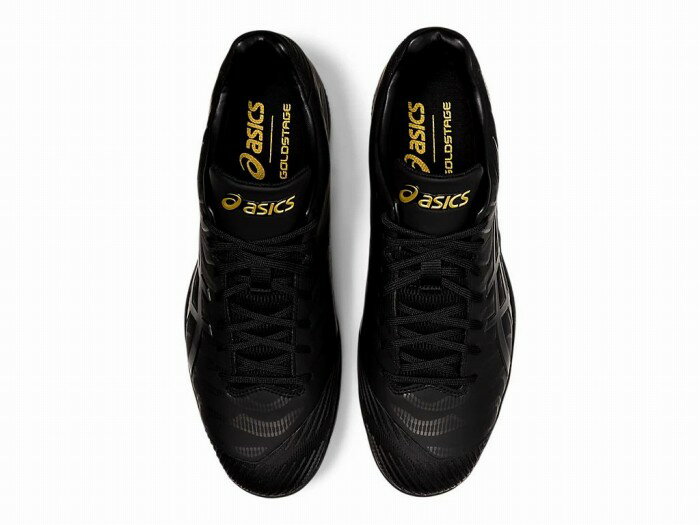 【送料無料】【asics　アシックスベースボール】【シューズ　靴】野球　金具スパイク　ゴールドステージ SM　埋め込み式　靴幅スタンダード　1121A054　001　ブラック×ブラック　[210205][シューズ袋付き][縫いP不可]