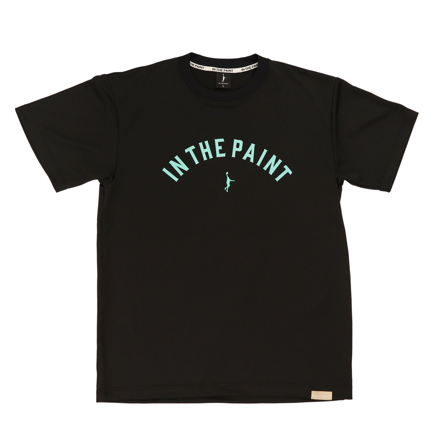 【メール便送料無料】【 インザペイント IN THE PAINT ベンチウォーマー 】【 ウェア 】 バスケ 半袖 Tシャツ メンズ レディース 男女兼用 シャツ 練習着 ITP25325 ブラック/ミント [251027][amz]