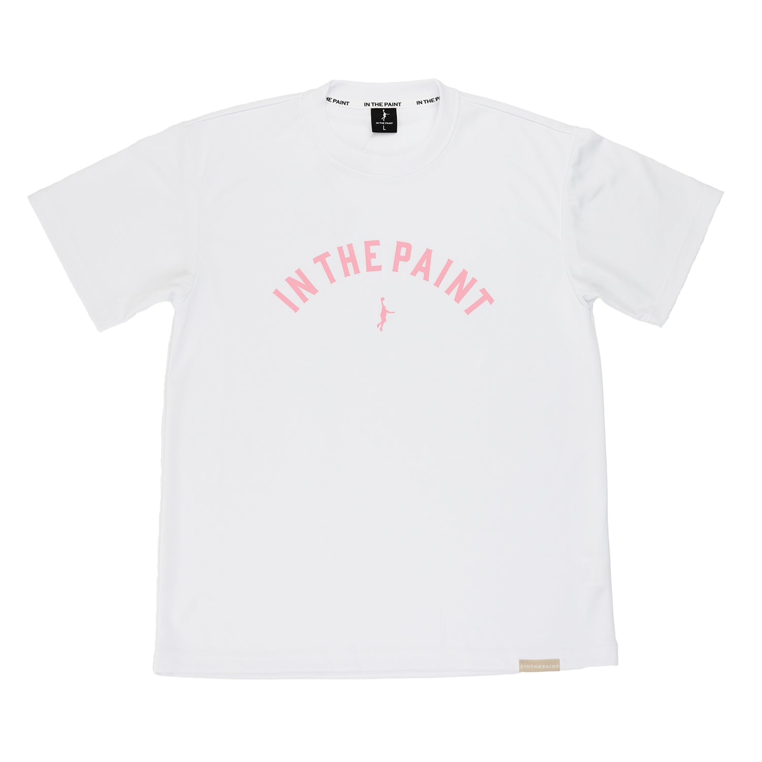 【メール便送料無料】【 インザペイント IN THE PAINT ベンチウォーマー 】【 ウェア 】 バスケ 半袖 Tシャツ メンズ レディース 男女兼用 シャツ 練習着 ITP25325 ホワイト/ピンク [251027][amz] クリスマス プレゼント