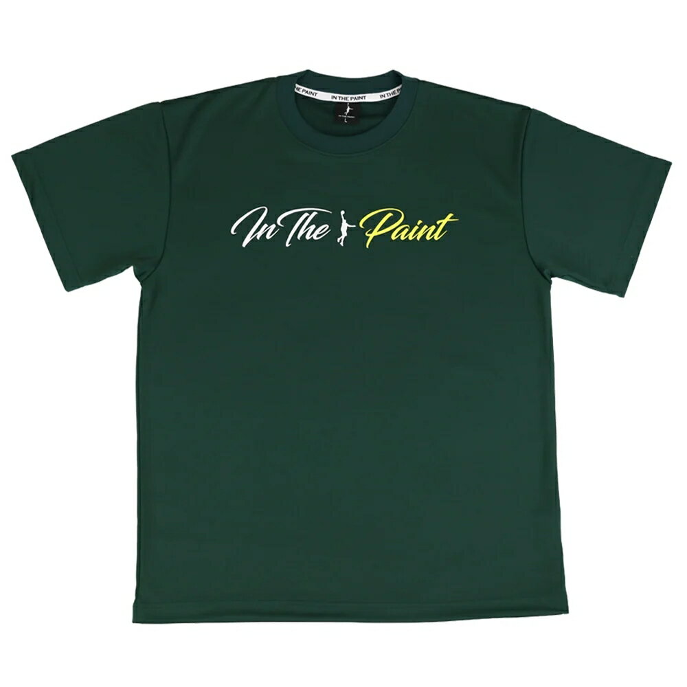 【メール便送料無料】【 インザペイント IN THE PAINT ベンチウォーマー 】【 ウェア 】 バスケ 半袖 Tシャツ メンズ レディース 男女兼用 シャツ ITP25433 グリーン 251017 amz