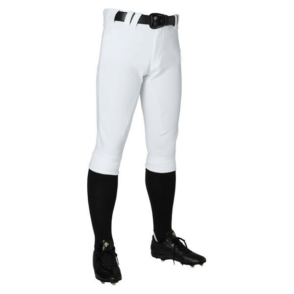 【送料無料】【DESCENTE　デサント】【ウェア】野球　ユニフォームパンツ　ユニフィットパンツプラス　ショートフィットパンツ　練習用　練習着　DB-1114P　DB1114P　SWHT　Sホワイト[メール便不可]　父の日