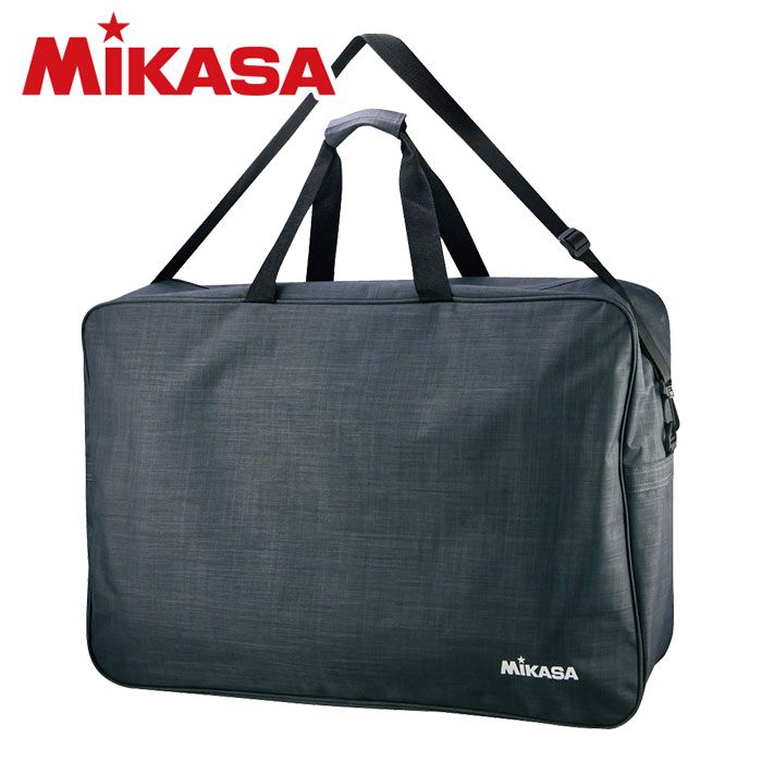★ネーム入れ可★【ミカサ　MIKASA】ボールバッグ(バスケットボール6個用) 名入れ AC-BGL60 BK ブラック [220616]