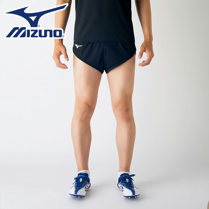 【メール便送料無料】【ミズノ　MIZUNO】【ウェア】陸上　レーシングパンツ　メンズ　ショートパンツ　インナーパンツ付き　吸汗速乾　U2MB705109　ブラック　[200203] 父の日 プレゼント