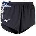 ★股関節部の可動域が広く、走りやすい★【メール便送料無料】【ミズノ MIZUNO】【ウェア】陸上 レーシングパンツ メンズ ショートパンツ インナー付き 吸汗速...