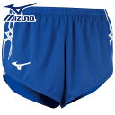 ★股関節部の可動域が広く、走りやすい★【メール便送料無料】【ミズノ MIZUNO】【ウェア】陸上 レーシングパンツ メンズ ショートパンツ インナー付き 吸汗速...