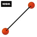 ★ボール部がやわらかい!床をキズつけにくいバーベル(7.5kg)★【ニシスポーツ NISHI】【トレーニング用品】 バーベル ボールバー 筋トレ 体幹強化 トレ...