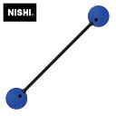 ★ボール部がやわらかい!床をキズつけにくいバーベル(20kg)★【ニシスポーツ NISHI】【トレーニング用品】 バーベル ボールバー 筋トレ 体幹強化 トレー...