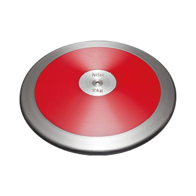 【 ニシスポーツ NISHI 】陸上競技 円盤 (練習用) 2.0kg 一般男子 円盤投げ 2キロ NT4524 [200406] ク..