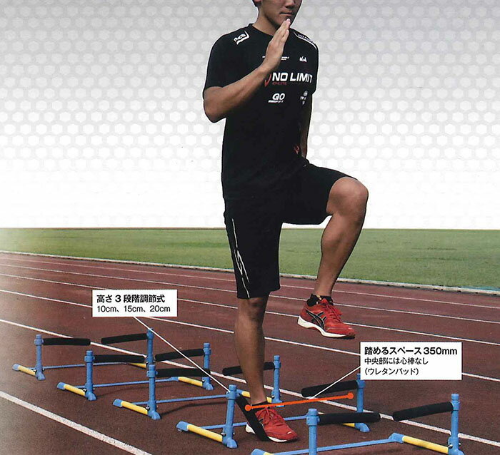 【 ニシスポーツ NISHI 】【 トレーニング用品 】 陸上 ステップオンフレキ(5台組) トラック競技 NT7105 クリスマス プレゼント