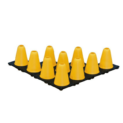 【送料無料】【ニシスポーツ　NISHI】【トレーニング用品】陸上　ソフトコーン（10個組） 屋内用　NT7978C　[200404]