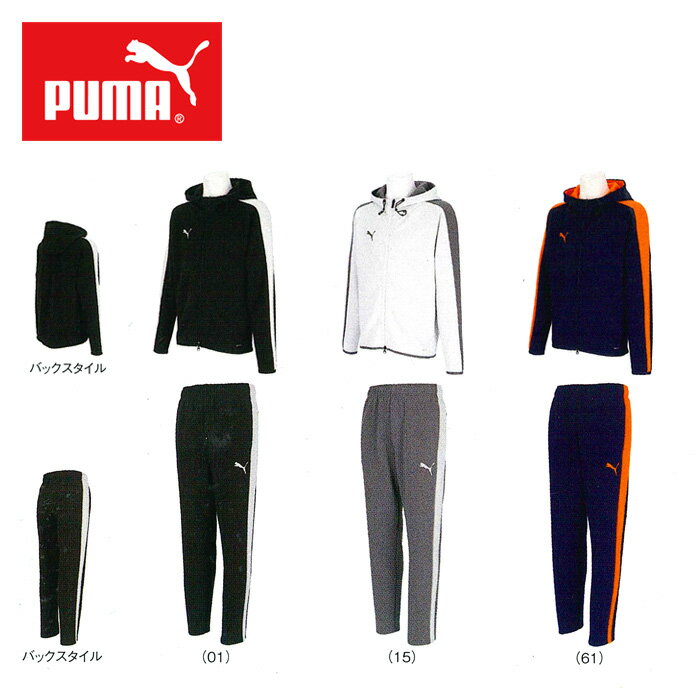 [자수 가능] 상하별 사이즈 대응 가능[2026년 봄 여름 모델][푸마 PUMA][웨어] 저지 상하 세트 VOLTAGE 맨즈 상하 셋업 트레이닝 니트 재킷 파커 팬츠 연습복 스포츠 축구 660936