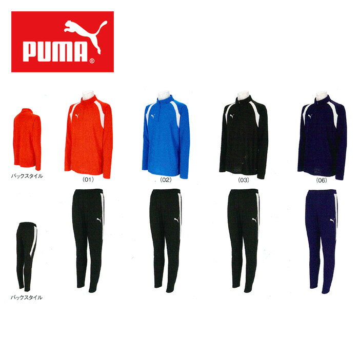 樂天商城 - [刺繍可]★上下別サイズ対応可★【 2026年 春夏モデル】【 プーマ PUMA 】【 ウェア 】 ジャージ 上下セット team FINAL メンズ 上下 セットアップ トレーニング 1/4 ジップトップ パンツ 練習着 スポーツ サッカー 660973 660955 [260302][amz] 父の日
