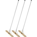 【 ユニックス UNIX 】【 設備 用具 】 野球 ウッド レーキ (3セット) 65cm幅 グラウンド 整地 木製 トンボ プレート交換可 BX78-71 ...