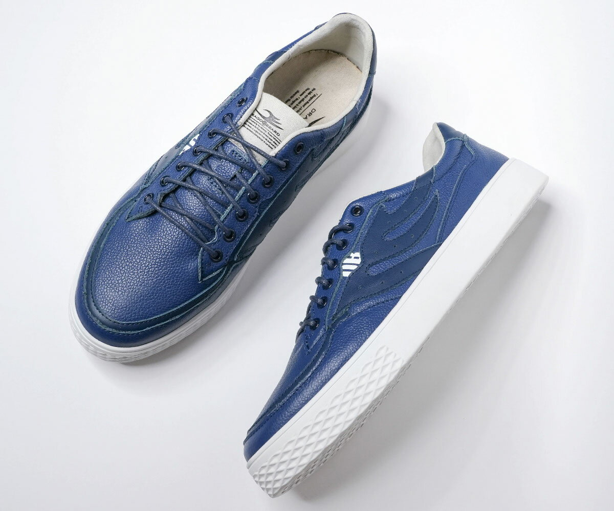 ドラゴンベアード【公式ショップ】【DB 1000SAI NAVY】 スニーカー ハンドメード 本革 コート 希少価値 オールシーズン ファッション フォーマル ...