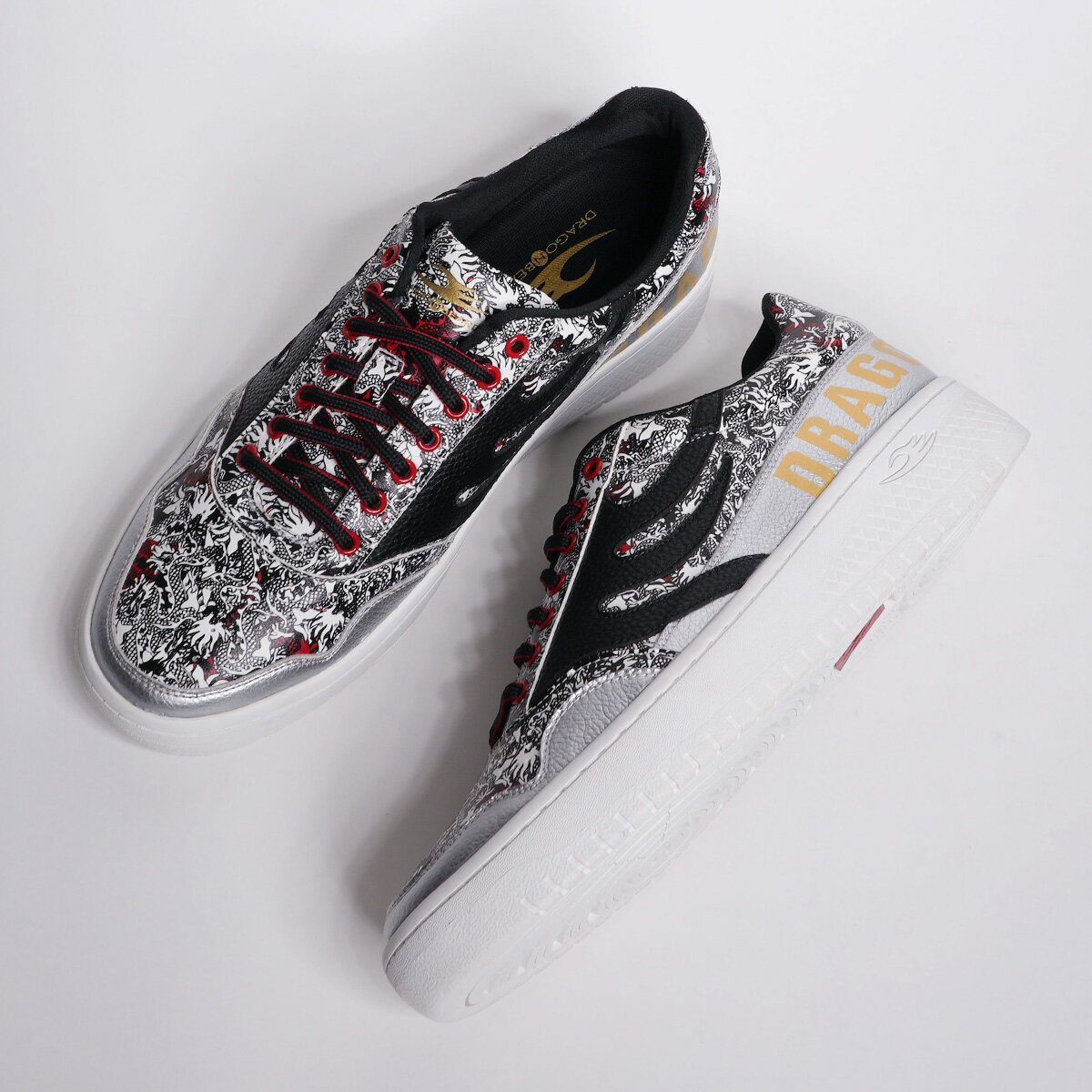 ドラゴンベアード【公式ショップ】【DB 1200 GRAPHI SIL DRAGON】限定モデル ブラッシュアップ ファッション スニーカー 履き心地いい スト...