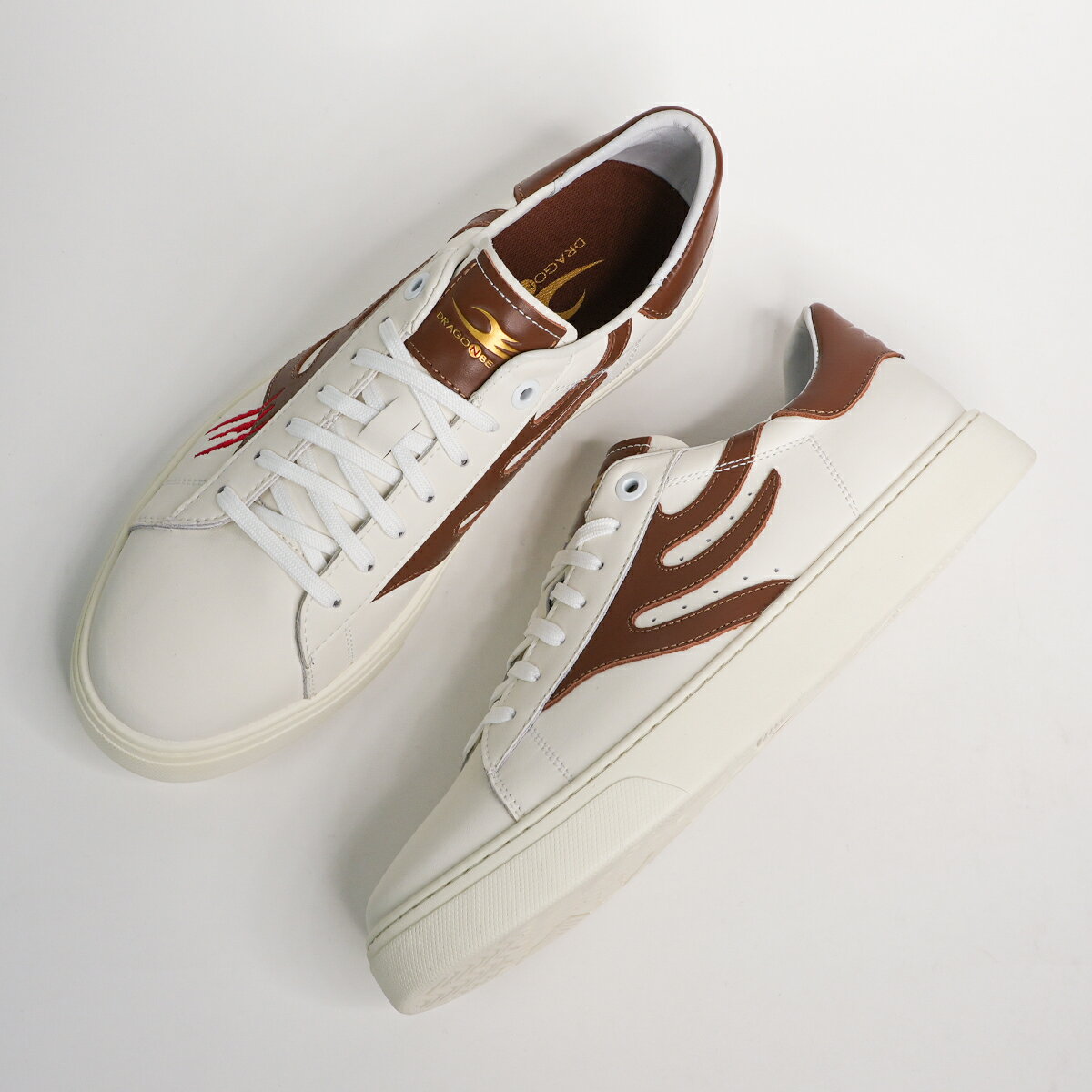 ドラゴンベアード【公式ショップ】【DB 1007 OJ CRM/BRN】NEW ファッション スニーカー メンズファッション 履き心地いい ストリートファッショ...