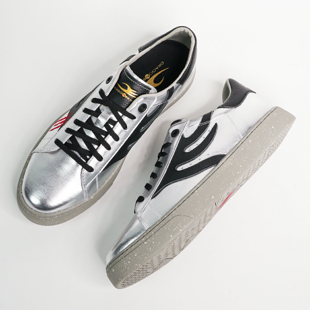 ドラゴンベアード【公式ショップ】【DB 1007 OJ SIL/BLK】NEW ファッション スニーカー メンズファッション 履き心地いい ストリートファッショ...