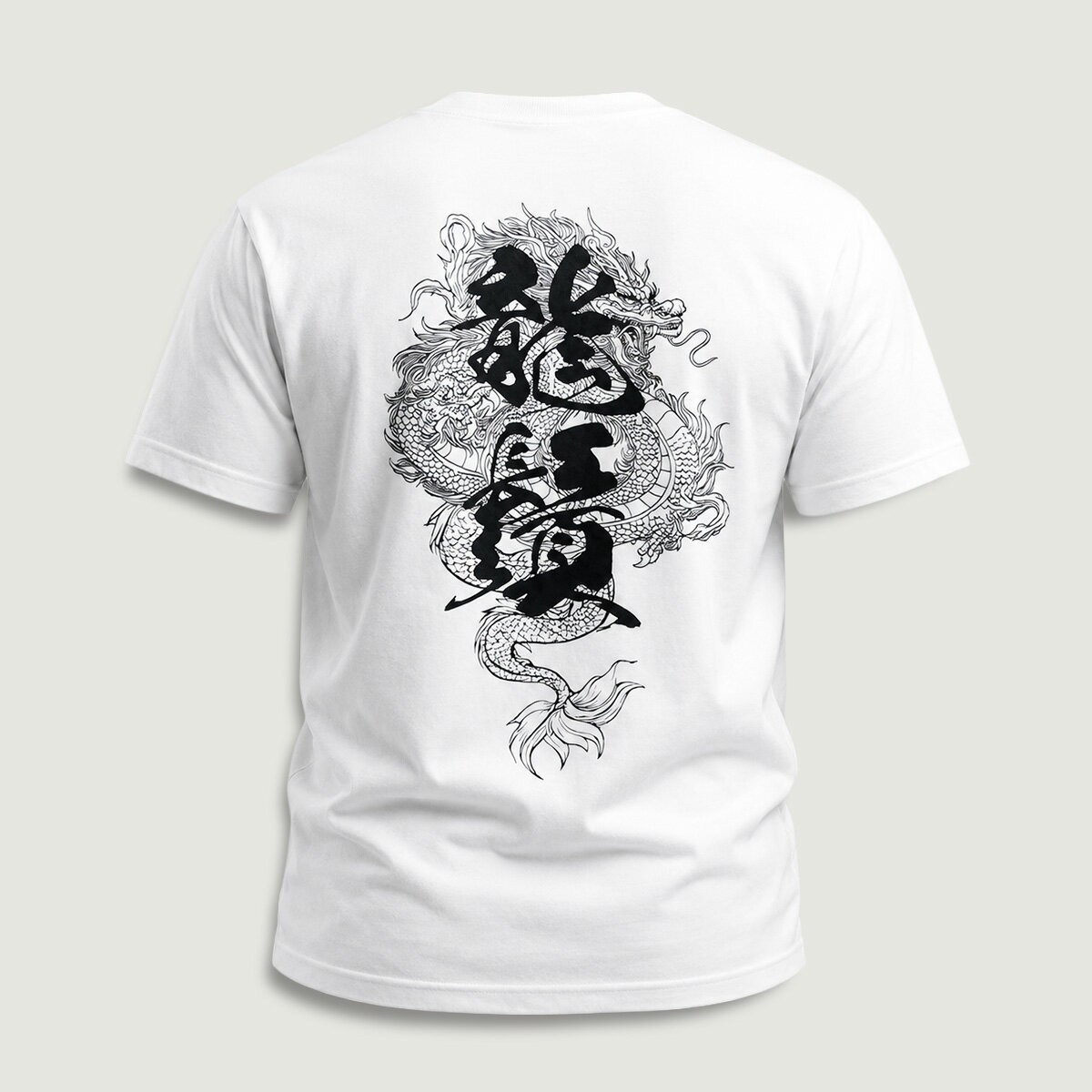 Rakuten - ドラゴンベアード【公式ショップ】【DBa-001h WHITE】NEW apparel アパレル ファッション Tシャツ メンズファッション 刺繍 プリント 綿100% ストリートファッション オールシーズン オリジナル