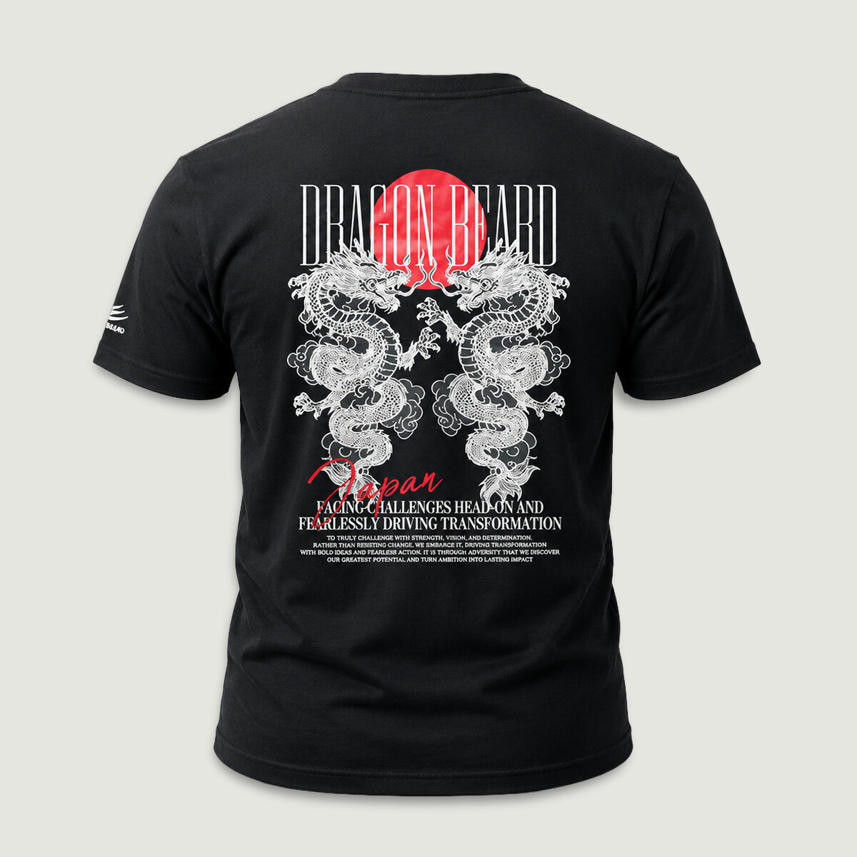 Rakuten - ドラゴンベアード【公式ショップ】【DBa-002j BLACK】NEW 黒 apparel アパレル ファッション Tシャツ メンズファッション 刺繍 プリント 綿100% ストリートファッション オールシーズン 半袖 オリジナル