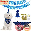 GOODCHI 犬 誕生日 帽子 ペット 誕生日 飾り付け 犬 猫 誕生日帽子 バンダナ バナー ペットグッズ おしゃれ 誕生日 記念日 パーティー飾り