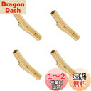 UNICRAFTALE 4セット 穴径3mm ゴールデン 304ステンレス製バヨネット式クラスプ プレス式 チューブ コラム 管状クラスプ ヒモ留め 紐留め 留...