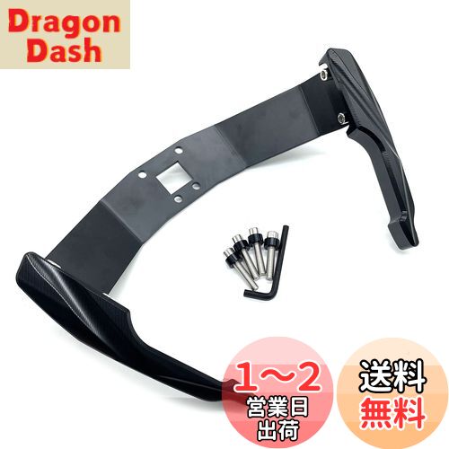 motokano ニンジャ400 (18-23) ニンジャ250 (18-23) Z400 (18-23) Z250 (18-23) に適用 バイク用グラブバー ブラック