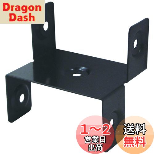 ダイドーハント (DAIDOHANT) (補強金物) 1x4 (ワンバイ) サポート 2x4サポートジョイント 1x4 (ワンバイ) サポート [ 黒 カチオン ] 24J1-BK (1個入) 10179056