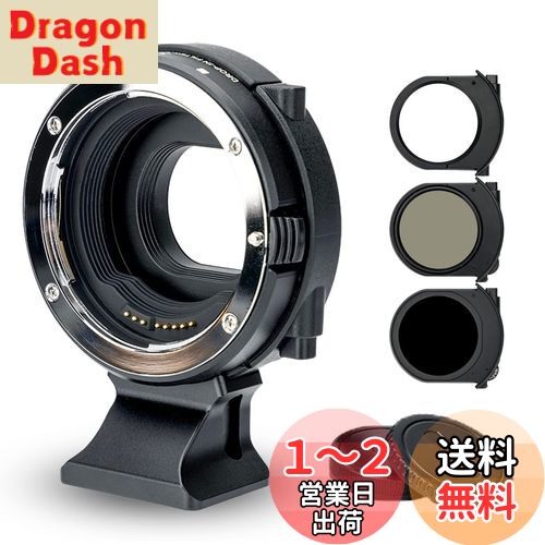 JJC EF-EOS M ɥåץե륿ޥȥץ CPLե륿 + ѼNDե륿 (ND3-ND500Ĵǽ...