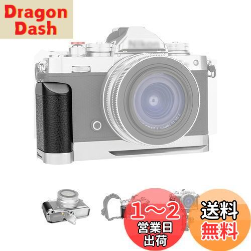 【改良バージョン】JJC Z fc-GR1 グリップ バッテリーグリップ Nikon Z fc Zfc 用 ハンドグリップ 電池交換が便利 底の1/4"-20のネジ 三脚取り付け可能