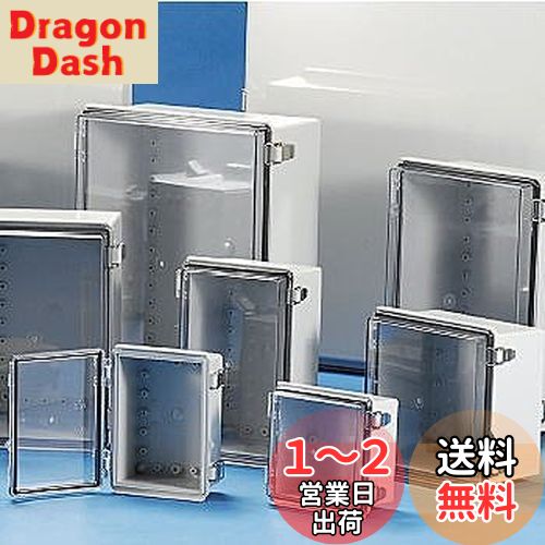 タカチ電機工業 BCAP型防水・防塵開閉式プラボックス BCAP112610T