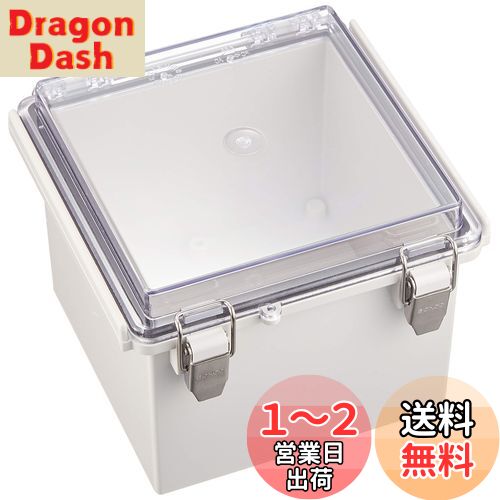 タカチ電機工業 BCAP型防水・防塵開閉式プラボックス BCAP151512T タカチ電機工業 BCAP型防水・防塵開閉式プラボックス BCAP151512T