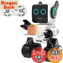 【送料無料】PRANITE ロボット、リモコン おもちゃ 男の子と女の子、音楽ダンス 録音可能 貯金箱付き プログラミング可能 話せる 動く 物を輸送可能 ペットロボット、英語 知育玩具、USBで充電可能、子供の日、クリスマス、誕生日などの贈り物に最適で (Large, ホワイト)