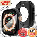 TALENANA for Apple Watch Ultra 2/Ultra ケース 49mm 【3 in 1防水設計】 アップルウォッチ液晶保護フィルム+防水保護ケース+背面ケースの3 in 1デザイン Apple Watch Ultra 2/Ultra 高タッチ感度 PC素材 全面保護 防傷 衝撃吸収 (Apple Watch Ultra 2/Ultra,49mm,ブラ