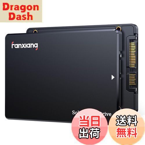 【送料無料】fanxiang SSD 512GB SATA3.0 6Gb/s 2.5インチ 7mm 3D NAND 搭載 内蔵ssd 最大読込 560MB/s [ 容量モデル：256GB/512GB/1TB/2TB/4TB ] SATAIII PS4動作確認済み/HDD換装/高速化/エラー訂正/データ保護機能/低消費電力/耐衝撃/耐振動/騒音無し 【正規保証品 メーカ