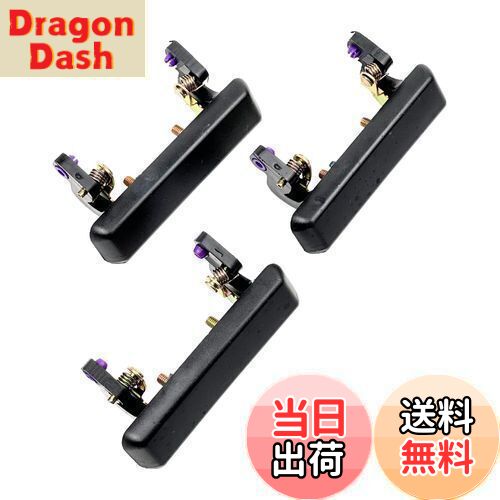 【送料無料】HTharros スズキ ジムニー アウターハンドル 社外品 交換 JA11 JA12 JA22 JA51 JA71 SJ30 SJ40 運転 助手 リア 3個