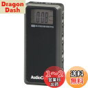 オーム(OHM) 電機AudioComm ラジオ 小型 ライターサイズラジオ ポケットラジオ デジタル DSPラジオ ライターラジオ ATS自動選局 メモリー登録 携帯ラジオ 通勤ラジオ イヤホン付き FMステレオ ワイドFM対応 ブラック RAD-P255N 03-7234
