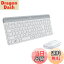 【送料無料】Logicool(ロジクール) 静音 ワイヤレスマウス キーボード セット MK470OW オフホワイト 薄..