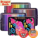 【送料無料】Roleness 色鉛筆 72色 油性色鉛筆 子供と大人の塗り絵 色鉛筆セット プロソフト芯色鉛筆 メタル収納ケース いろえんぴつ プレゼント