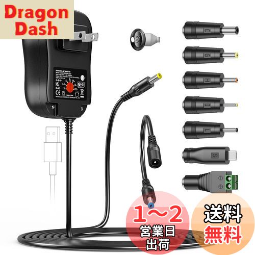 Outtag 3A 36W Ÿ ץ 3V 4.5V 5V 6V 7.5V 9V 12V ޥ ܥ ˥С DC  ...