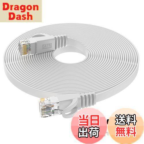 DragonDashŷԾŹ㤨̵֡Lovicool LAN֥ 8m CAT6 եåȥ󥱡֥ RJ45ͥ ӥå UTP ޤɻ ̳ ƥ6 󤱡֤ ۥ磻 ǥ 롼бͥåȥ֥פβǤʤ1,264ߤˤʤޤ