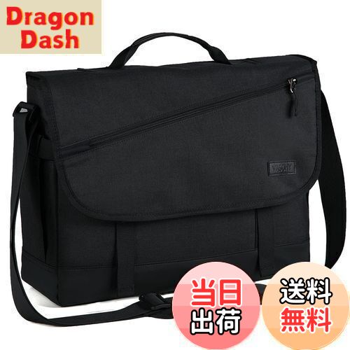 【送料無料】VASCHY ショルダーバッグ メンズ 大容量 メッセンジャーバッグ 17インチPC収納 ...